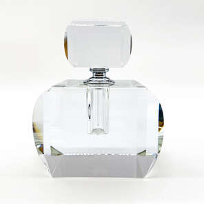 Karun Home İki kenarı bombeli büyük boy parfüm şişesi