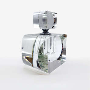 Karun Home İki kenarı bombeli büyük boy parfüm şişesi