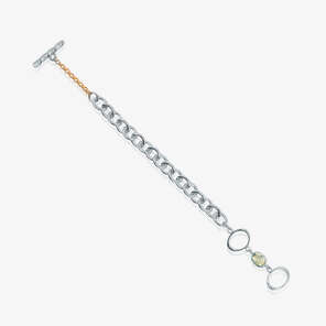 Karun Connection 925 Ayar Gümüş ve değerli taşlı bileklik